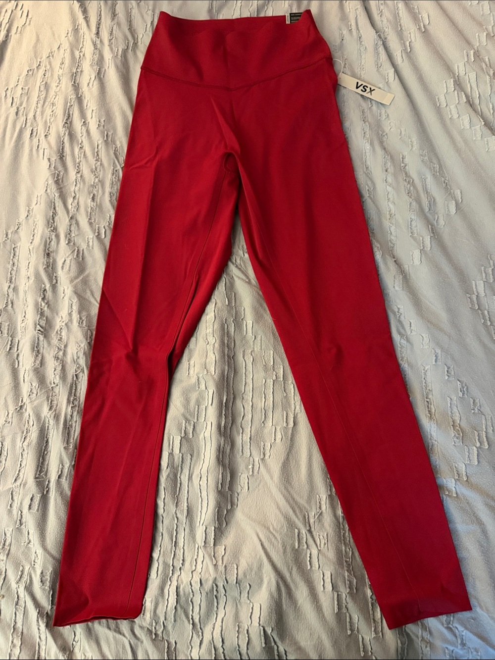 VSX Victoria Secret Women's Red High-Rise Leggings